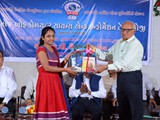 Prize Distribution by Dr. G. T. Ladanisir